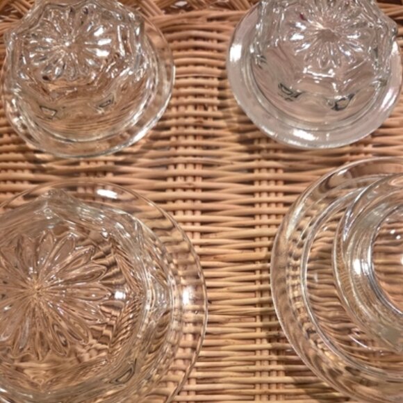 Vintage Glass Cannister Replacement Lids 4+ - Picture 5 of 8